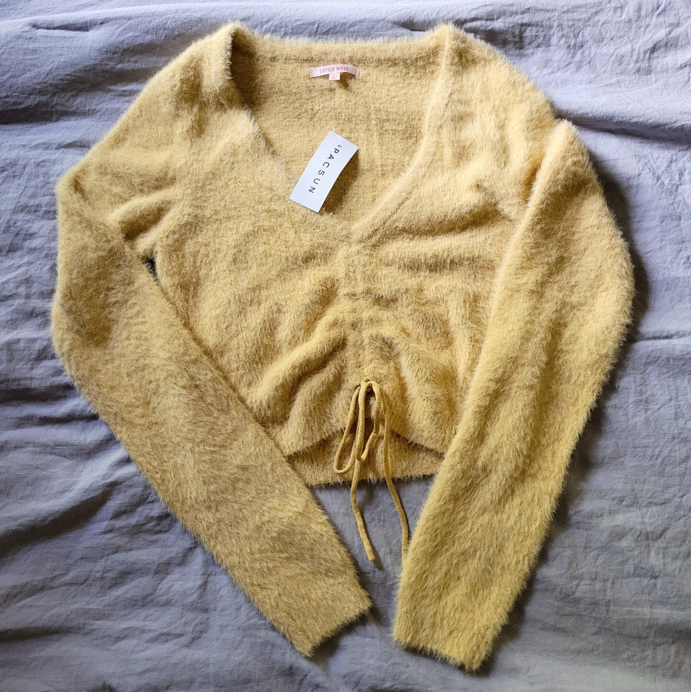⭐️SOLD⭐️ Lottie Moss Honey Yellow Sweater 🍯